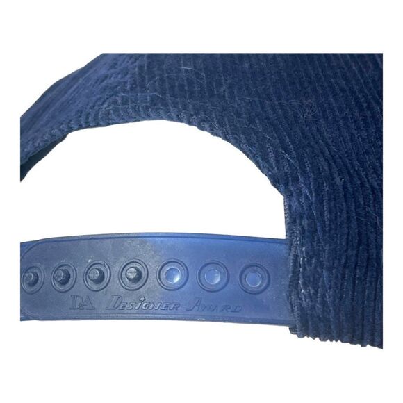 Vintage Dockers Levi's Corduroy Snapback Hat Trucker Retro Rope Band Y2K Grunge - Picture 4 of 7